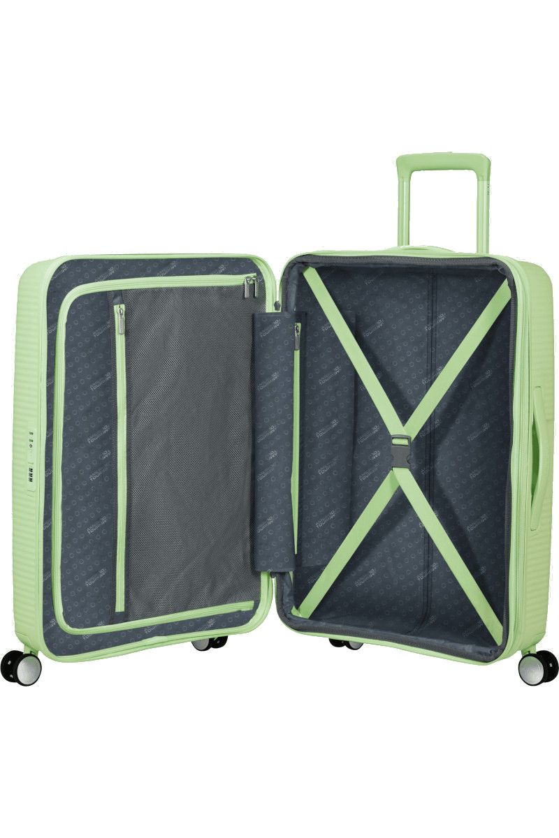 WALIZKA SOUNDBOX SPINNER 67 TSA EXP-KIWI GREEN