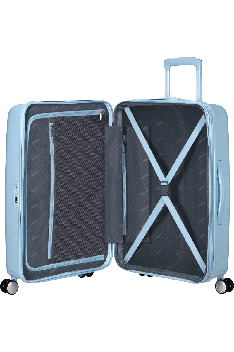 WALIZKA SOUNDBOX SPINNER 67 TSA EXP-PASTEL BLUE