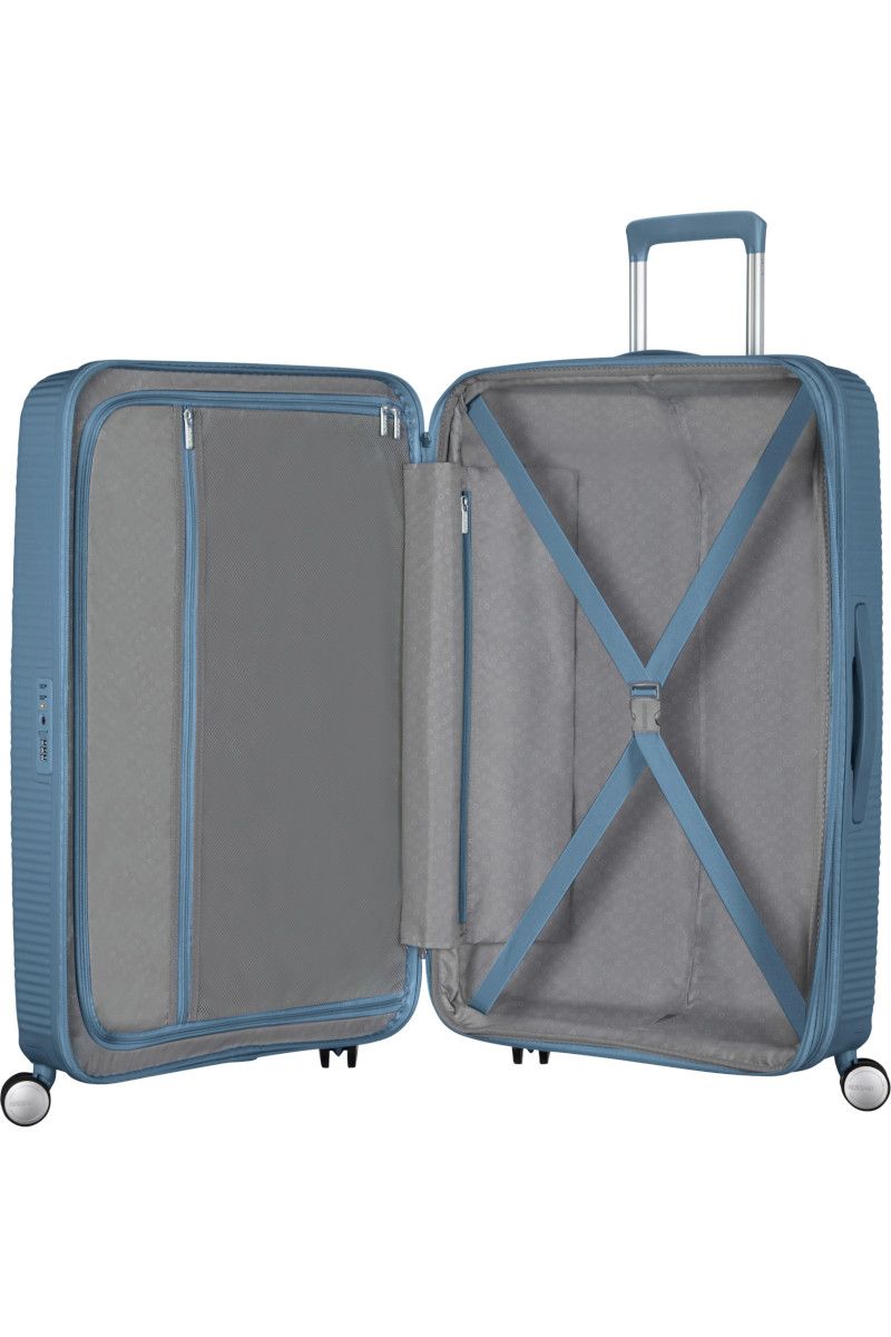 WALIZKA SOUNDBOX SPINNER 67 TSA EXP-STONE BLUE