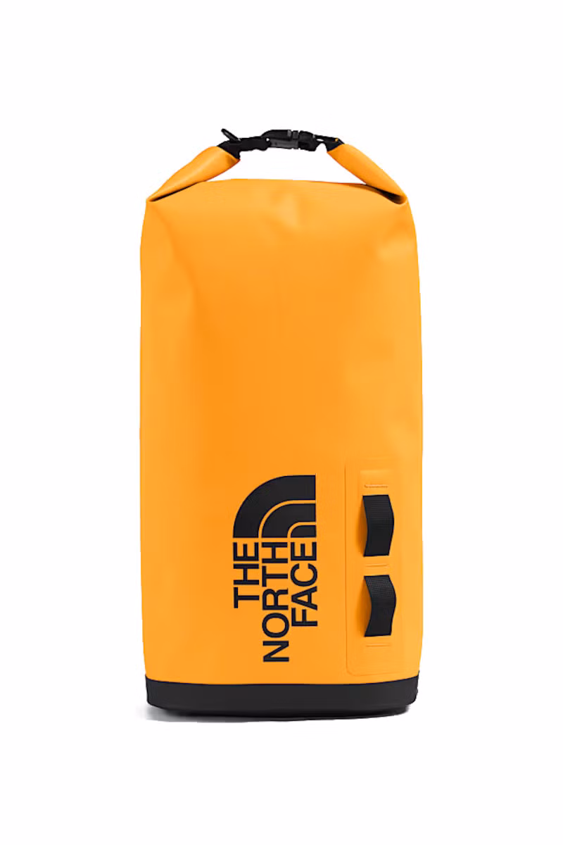 WOREK BASE CAMP DRY BAG 12L-SUMMIT GOLD-TNF BLACK
