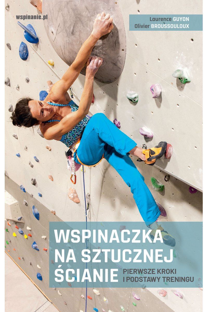 KSIĄŻKA WSPINACZKA NA SZTUCZNEJ ŚCIANIE