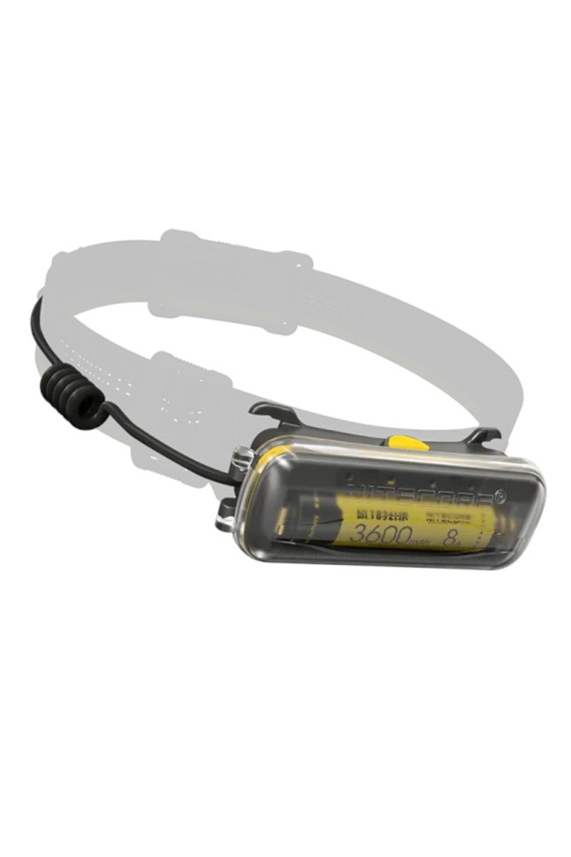 ZASILACZ DO CZOŁÓWKI 18650 EXTENSION BATTERY CASE-TRANSPARENT