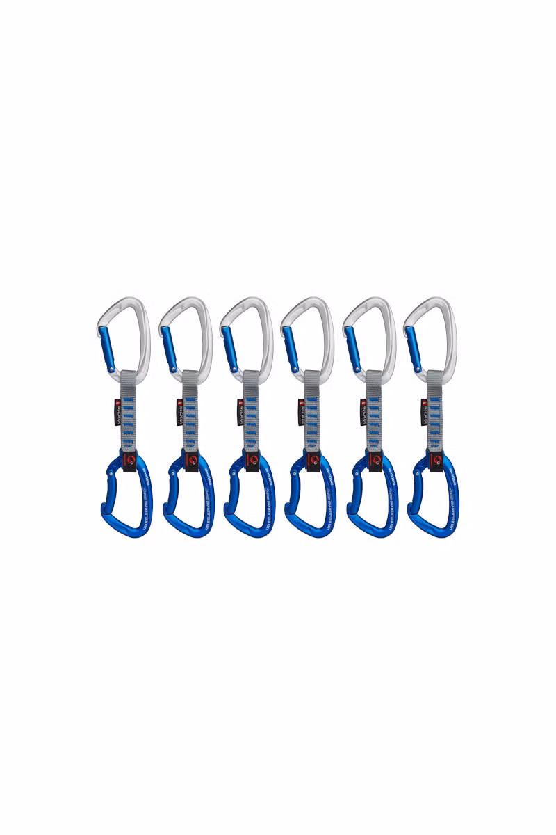 ZESTAW EKSPRESÓW CRAG KEYLOCK 10CM INDICATOR 6 PACK-SILVER-ULTRAMARINE
