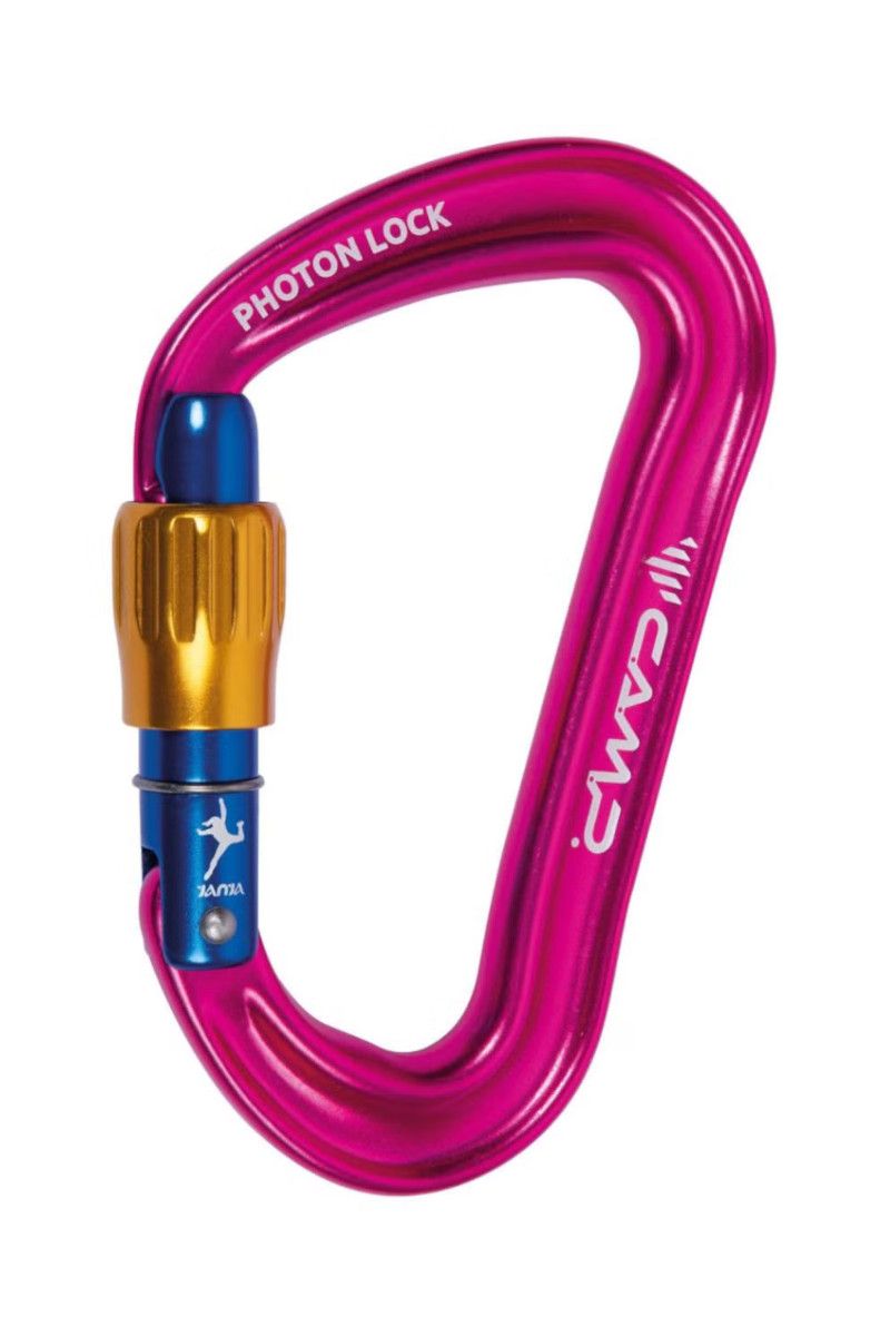 ZESTAW KARABINKÓW PHOTON LOCK JANJA 3 PACK-FUCHSIA