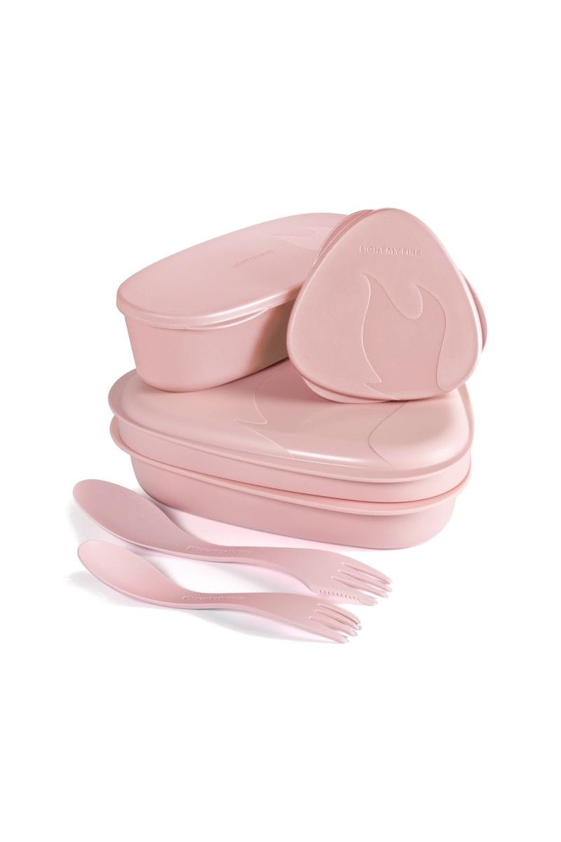 ZESTAW LUNCH KIT 2.0-DUSTY PINK