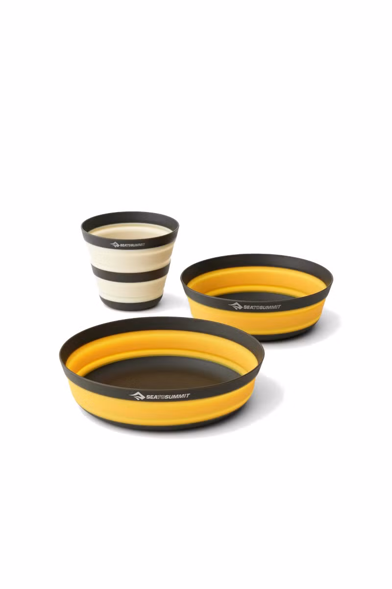 ZESTAW NACZYŃ FRONTIER UL COLLAPSIBLE DINNERWARE SET 3 PIECE