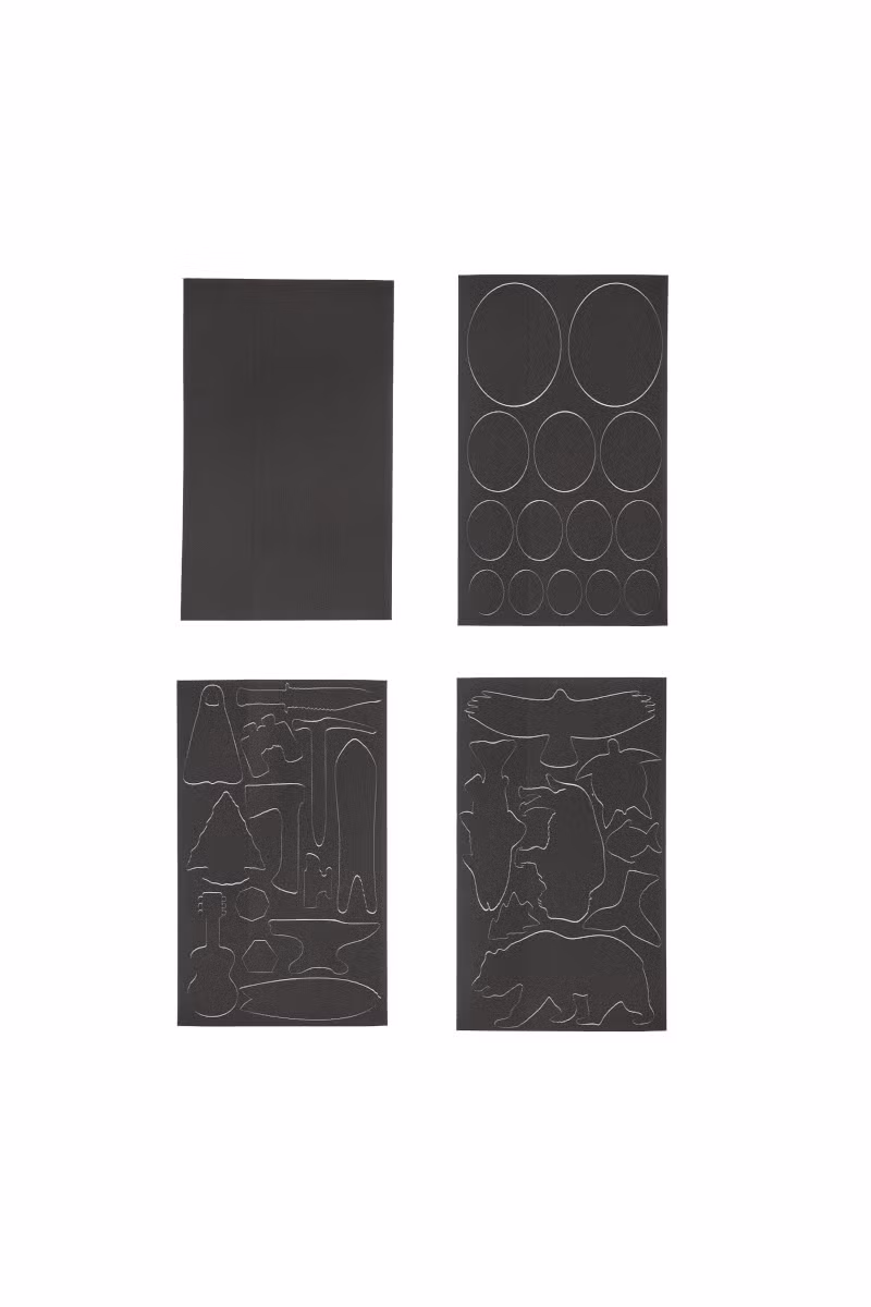 ZESTAW NAPRAWCZY WORN WEAR PATCH KIT-BLACK