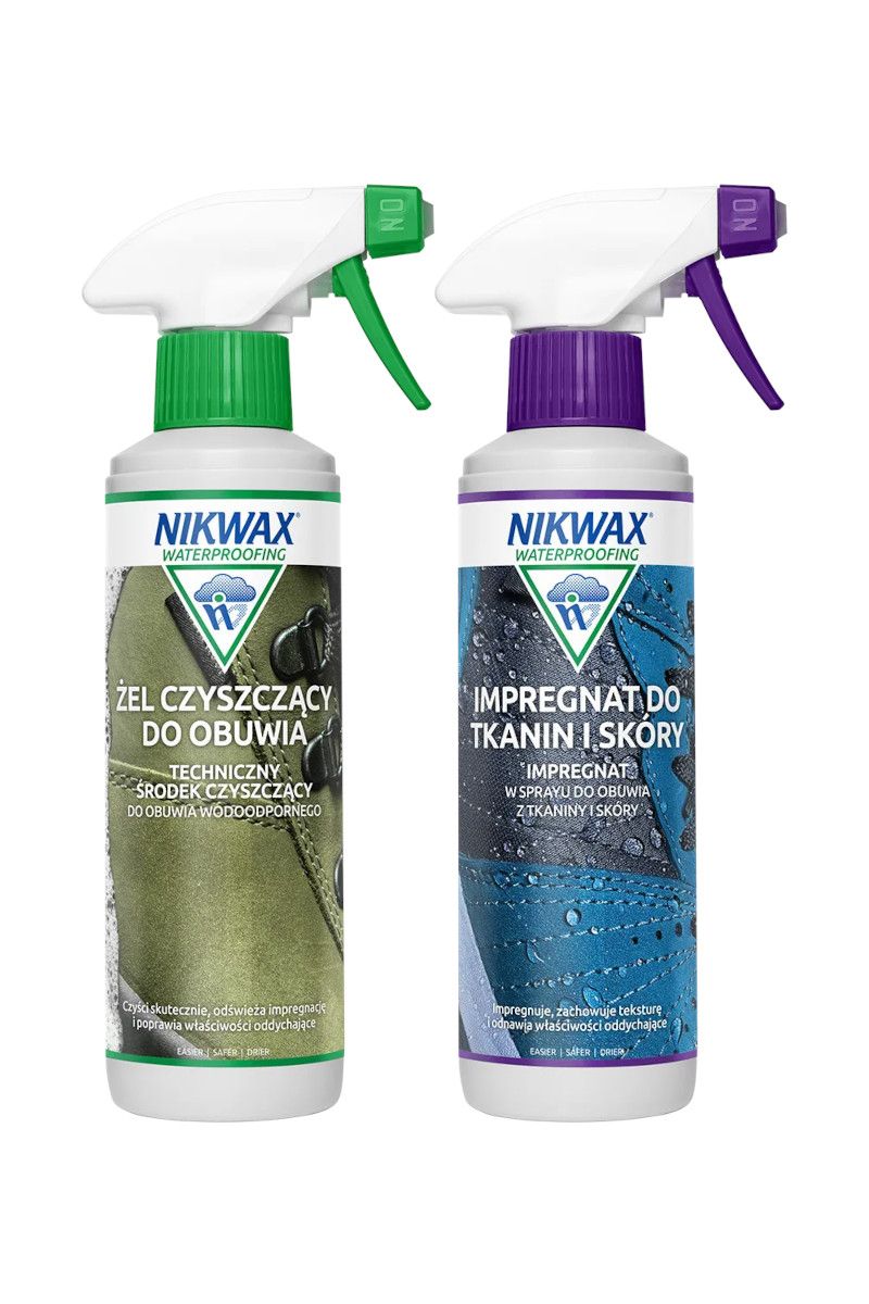 ZESTAW TKANINA I SKÓRA SPRAY+ŻEL CZYSZCZĄCY 2X300ML