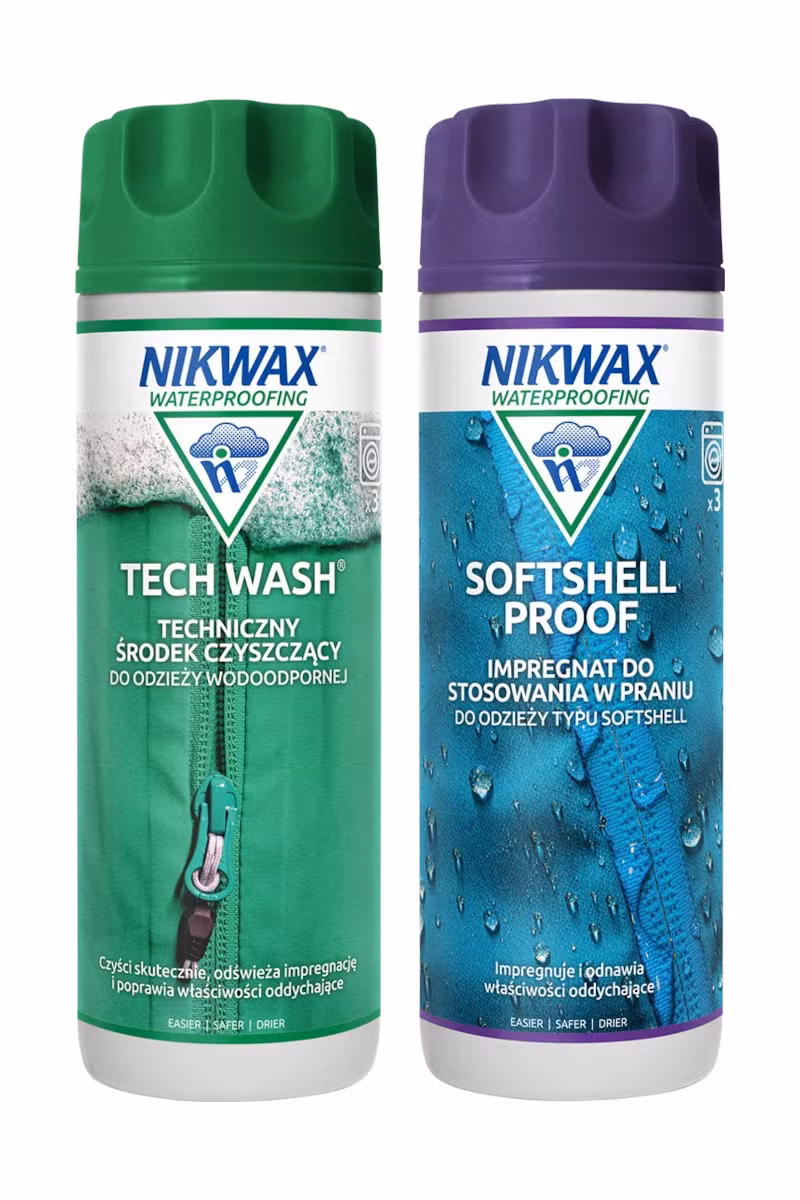 ZESTAW TWIN TECH WASH/SOFT-SHELL 2 X 300 ML
